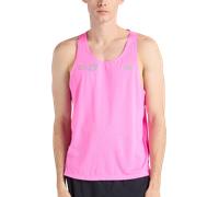 New Balance London Edition Athletics Singlet Débardeurs L Rose