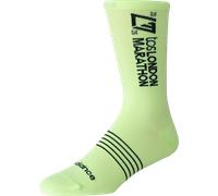 New Balance London Marathon Crew Socks Chaussettes L Jaune