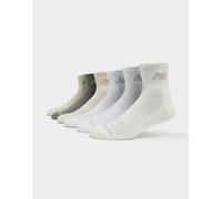New Balance Lot de 6 chaussettes Everyday Quarter - Beige 39 - 42
