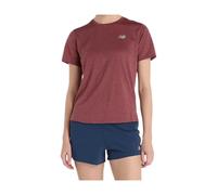 New Balance - Athletics T-shirt - T-shirt femme Washed Burgundy Heather - M