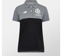 New Balance Manchester Cricket Polo Shirt Gunmetal 8 (XS) Female