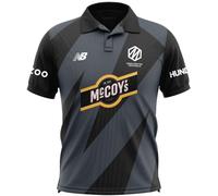 New Balance Manchester Originals Replica Cricket Shirt Noir/Ancre 12 (M) Female