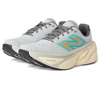 New Balance Men's Fresh Foam X More V5 Running Shoe, Brighton Grey/Calcium/Cyber Jade, 8.5