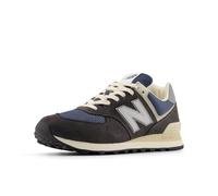 New Balance Mixte 574 Basket, Noir/Gris Ardoise, 46.5 EU