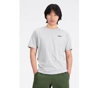 New Balance Nb Logo T-shirt In Grey Taille: M | T-shirts Basiques Outlet | Homme | Gris