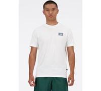 New Balance Nb Logo T-shirt In White Taille: 2XL | T-shirts avec imprimés Outlet | Homme | Blanche