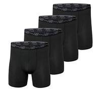 New Balance Nb3017-4 Maillot, Noir/Noir/Noir, 4XL (Lot de 4) Homme