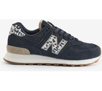 New Balance New Balance Black Chrome Womens 574 Trainers
