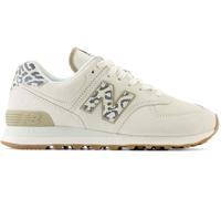 New Balance New Balance Cream/Leopard Print 574 Trainers