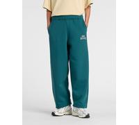 New Balance New Balance Teal Blue Trackside Fleece Barrel Joggers