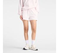 Short New Balance French Terry rose clair femme - L