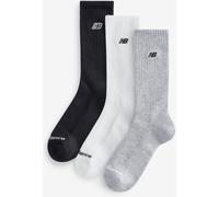 New Balance Patch Logo Crew Socks 3 Pack pâle S (FR 38-40)