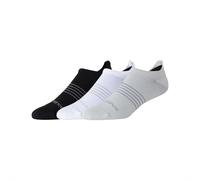 Chaussettes New Balance Pro Running Tab Socks gris blanc noir (3 paires) - M