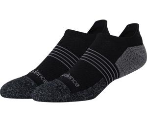 New Balance Pro Training Cushion Tab Socks 2 Pack Chaussettes L Noir