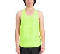 New Balance Q Speed Jacquard Singlet Débardeurs XL Jaune