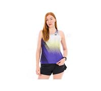 New Balance Débardeur Race Day Ultra Light Imprimé à bretelles lilas/blanc/vert Femme L