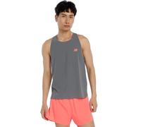 NEW BALANCE Race Day Ultra Light Singlet - Homme - Gris - taille M- modèle 2025