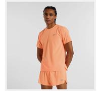 New Balance Race Day Ultra Light T-Shirt Homme Orange - T-shirts de running hommes M