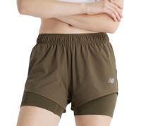 New Balance RC 2-in-1 Short 3" Shorts XS Vert
