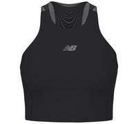 New Balance - RC Elite Storage Crop Tank Black pour Femme - Taille S S