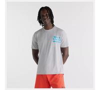 New Balance - RC Essential Graphic T-Shirt - T-shirt homme Athlgrey Ag - L