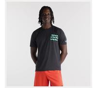 New Balance – T-shirt de running RC Essential Graphic T-Shirt – M noir