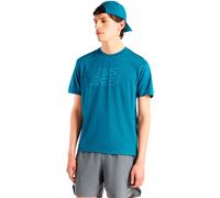 New Balance Rc Essential Graphic V2 Short Sleeve T-shirt Bleu XL Homme