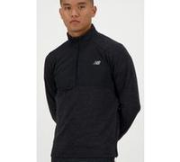 New Balance Athletics Heat Grid Half Zip Long Sleeve T-shirt Noir M Homme