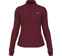 NEW BALANCE Rc Essential Heat Grid 1/2 Zip W - Femme - Rouge - taille S- modèle 2026