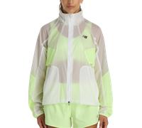 new balance Veste de sport jaune fluo / blanc, Taille S