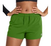 Short New Balance RC Seamless 3 pouces vert femme - S