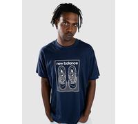 New Balance Relaxed 550 T-Shirt bleu S