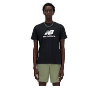 T-shirt New Balance Stacked Logo manche courte noir intense - L