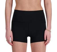 New Balance Sleek High Rise Short 3" Shorts L Noir