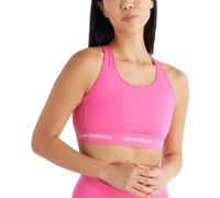 New Balance Sleek Medium Support Sports Bra Brassière L Rose