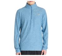 New Balance - Space Dye 1/4 Zip - Pull synthétique - S - blue