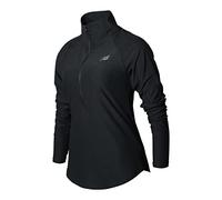 New Balance Spacedye Haut de Sport avec Demi-Fermeture Éclair imprimé Effet ligné, Femme