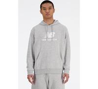 New Balance Sweat à capuche Sport Essentials French Terry Logo Gris Taille L Homme