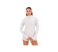 New Balance T-shirt de running Sport Essentials Space Dye Quarter Zip Femme XS gris