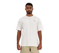T-shirt New Balance Stacked Logo manche courte blanc - S