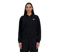 New Balance Sport Essentials Polaire zippée pour femme, noir, X-Large