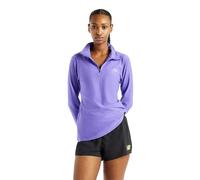 New Balance Sport Essentials Space Dye 1/4 Zip Shirt Femme M
