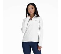 Haut 1 4 zip new balance sport essentials space dye gris femme