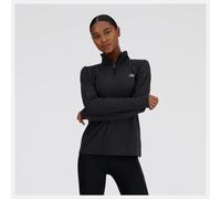New Balance - Sport Essentials Space Dye Quarter Zip - Polaire femme Black - L