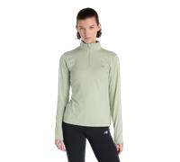 New Balance Sport Essentials Space Dye Quarter Zip Shirt Femme L