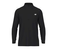 New Balance Knit 1/4 Zip Haut Manches Longues Hommes-Noir M