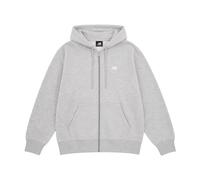 Sweatshirt à capuche New Balance Sport Essentials French Terry Logo Full Zip gris - M