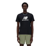 T-shirt New Balance Stacked Logo manche courte noir intense - M