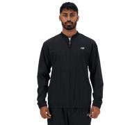 New Balance Stretch Bomber Jacket Homme - Manteaux blousons, Noir - Taille L - Poly Jersey Black L
