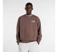 new balance Sweat-shirt 'Athletics' marron, Taille S